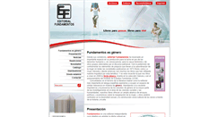 Desktop Screenshot of editorialfundamentos.es